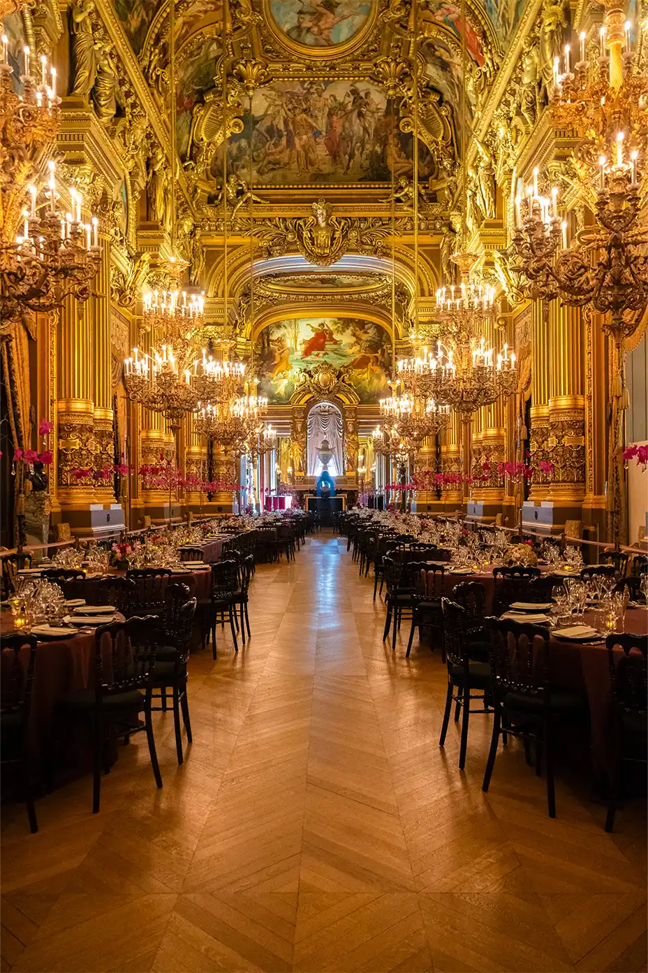 Salle opera garnier, photographe culinaire de Rouen